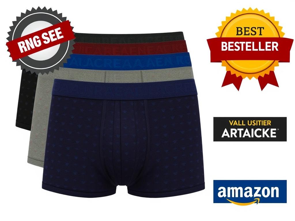 BESTSELLER JACROAD Trunks 5er-Pack Bestseller in Fashion bei Amazon