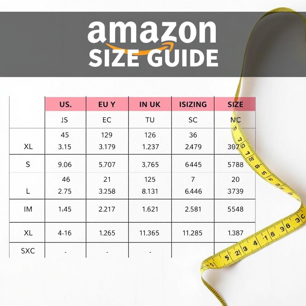 Größentabelle für Bestseller in Fashion bei Amazon