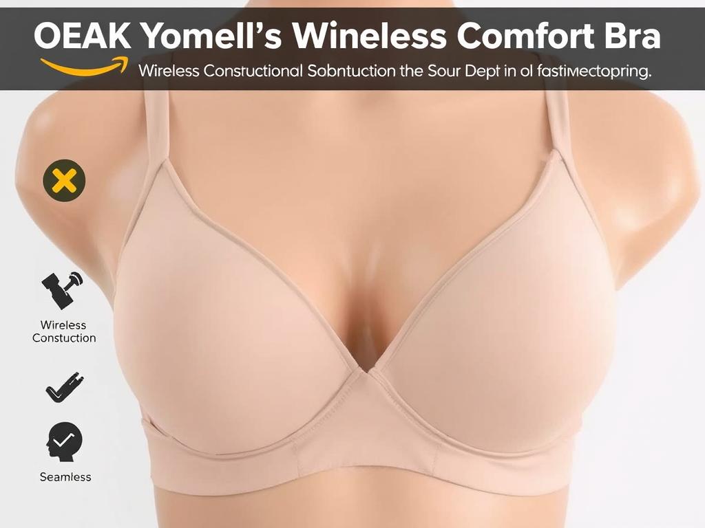 OEAK Damen Wireless Comfort BH Bestseller in Fashion bei Amazon