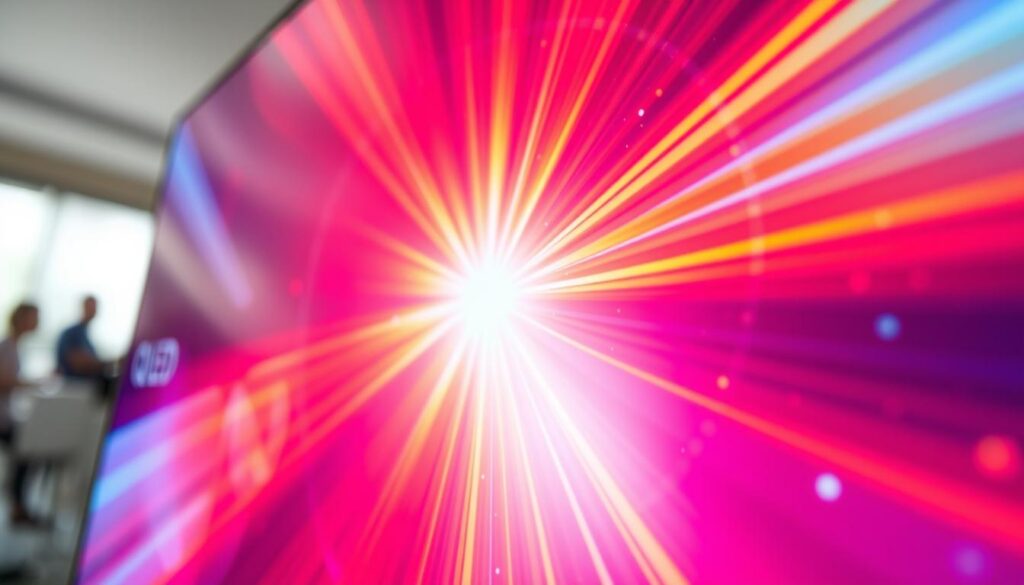 QLED TV mit beeindruckender Helligkeit und Farbvolumen