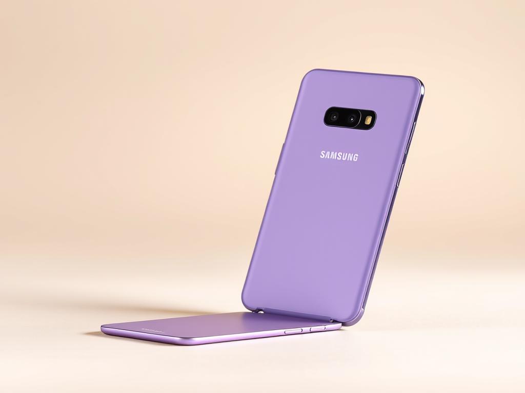 Samsung Galaxy Z Flip7 im halb aufgeklappten Flex-Modus